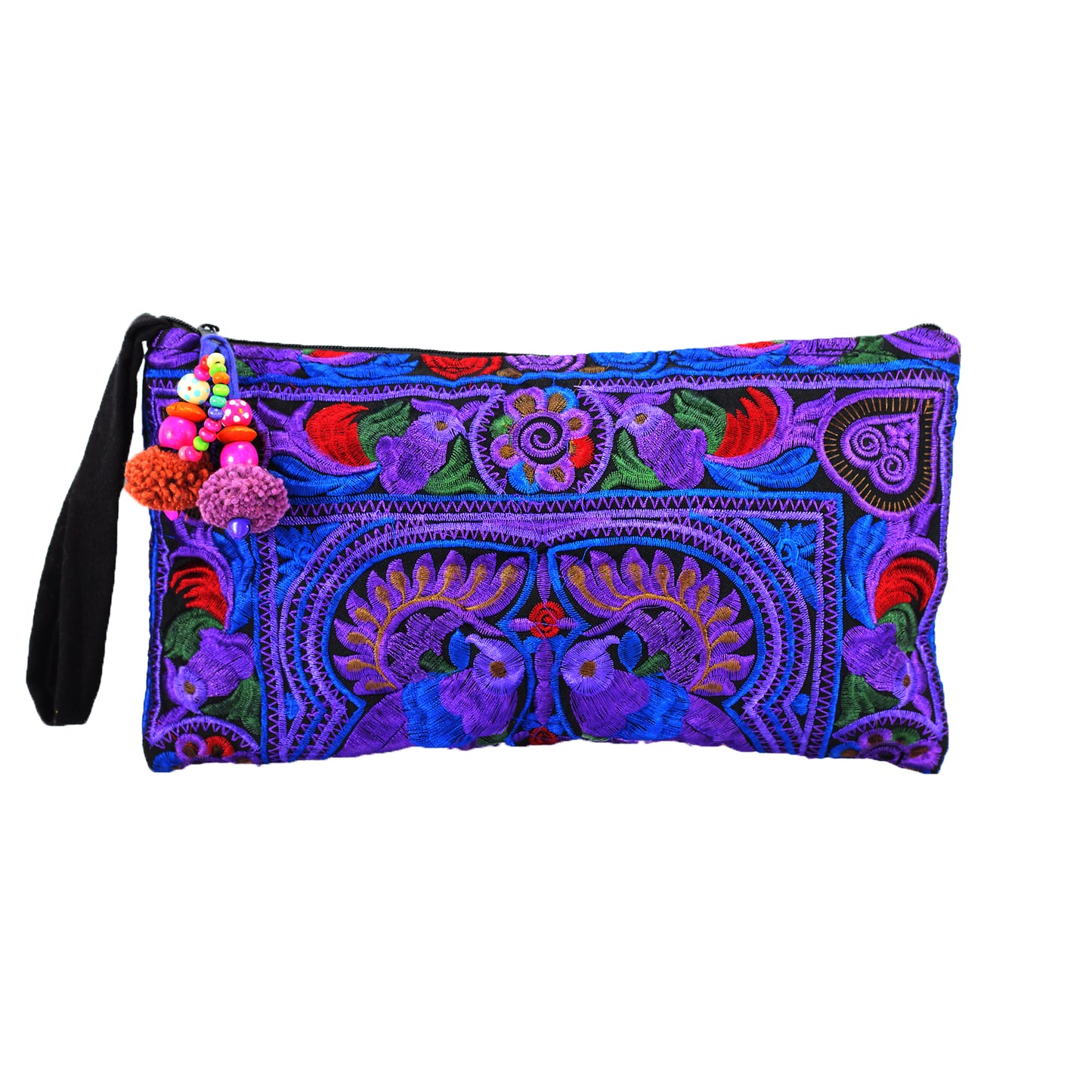 Hmong Tribe Embroidered Clutch Bag