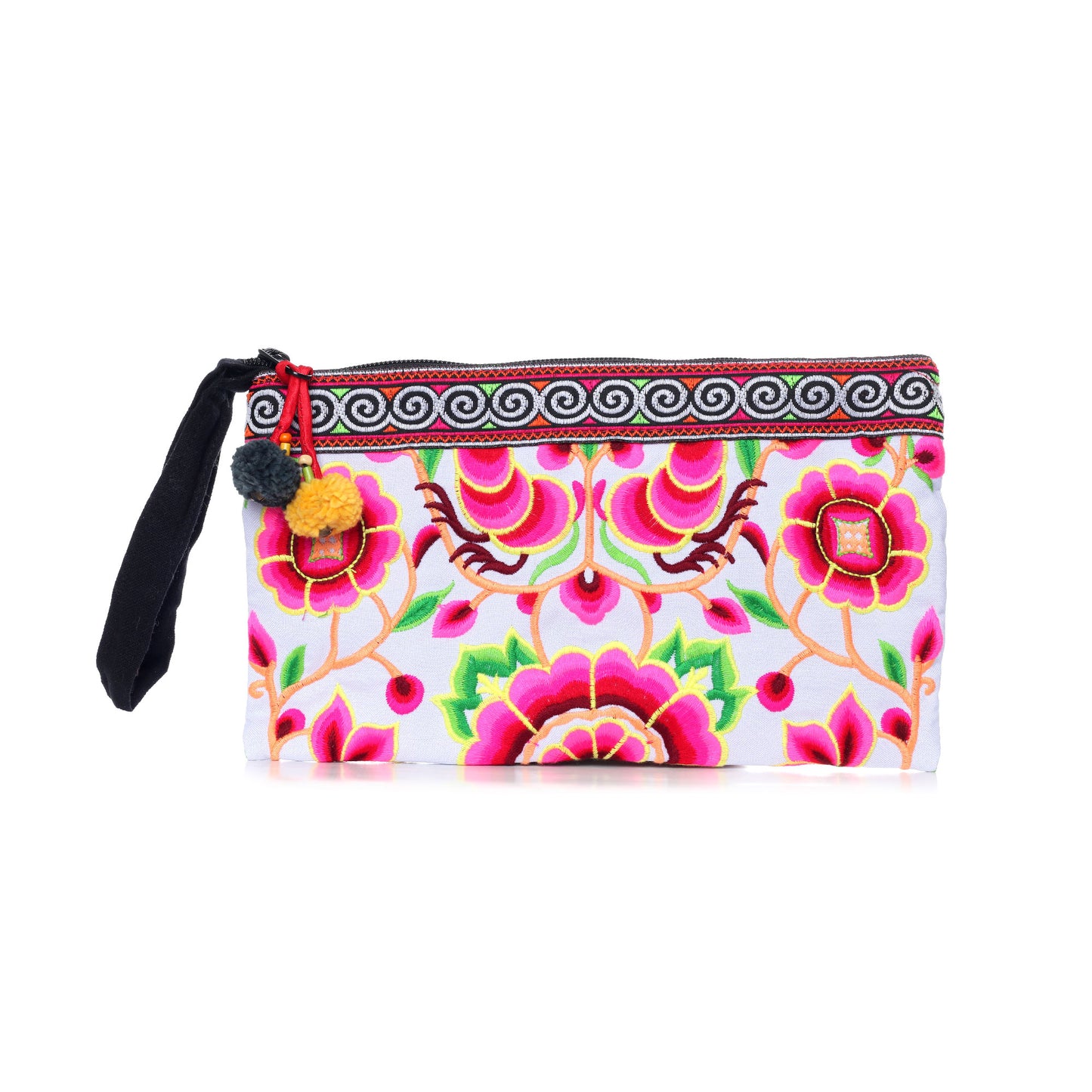 Hmong Tribe Embroidered Clutch Bag