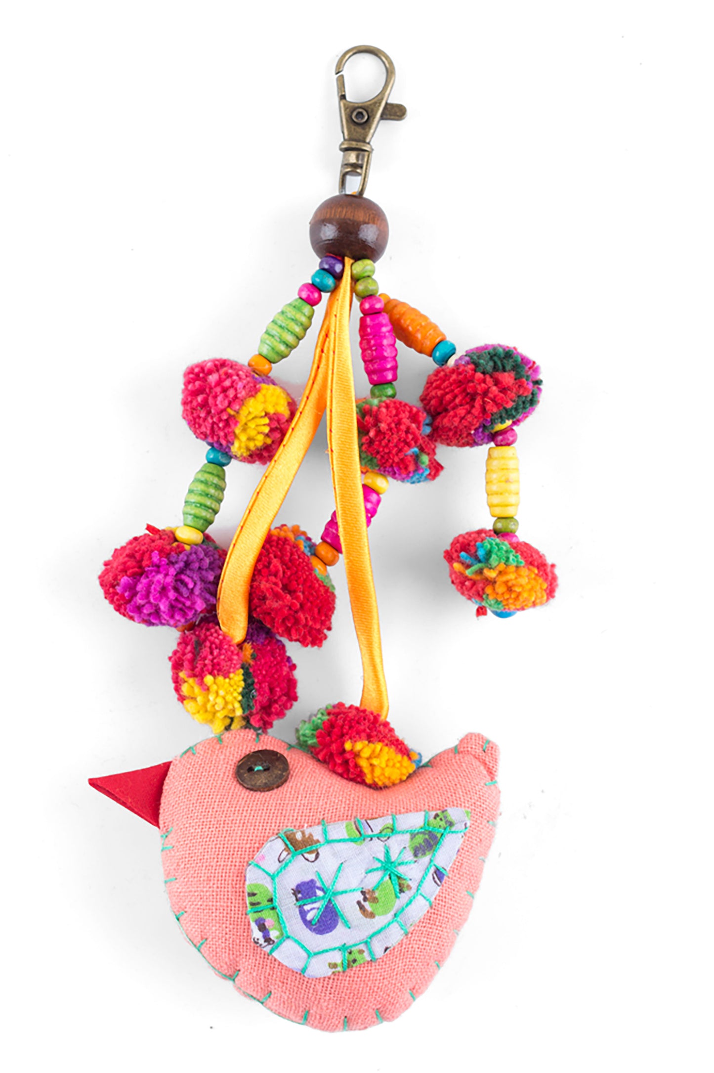 Assorted Color Hen Hanging Charm