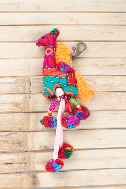 Assorted Color Giraffe Hanging Charm