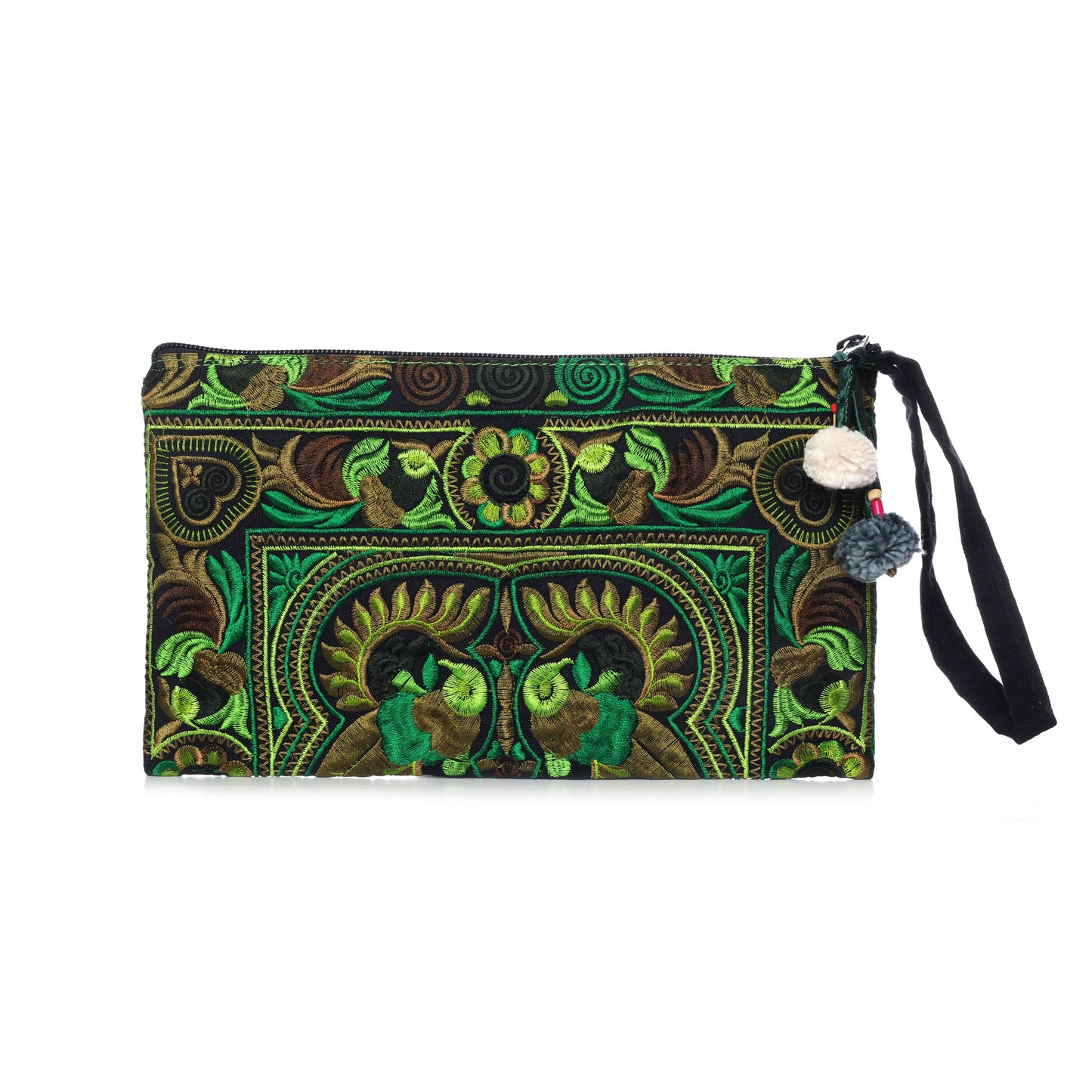 Hmong Tribe Embroidered Clutch Bag