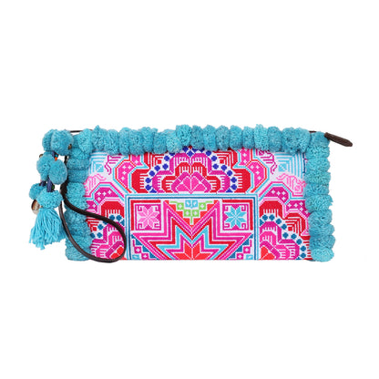 Pom Pom Cosmetic Bag