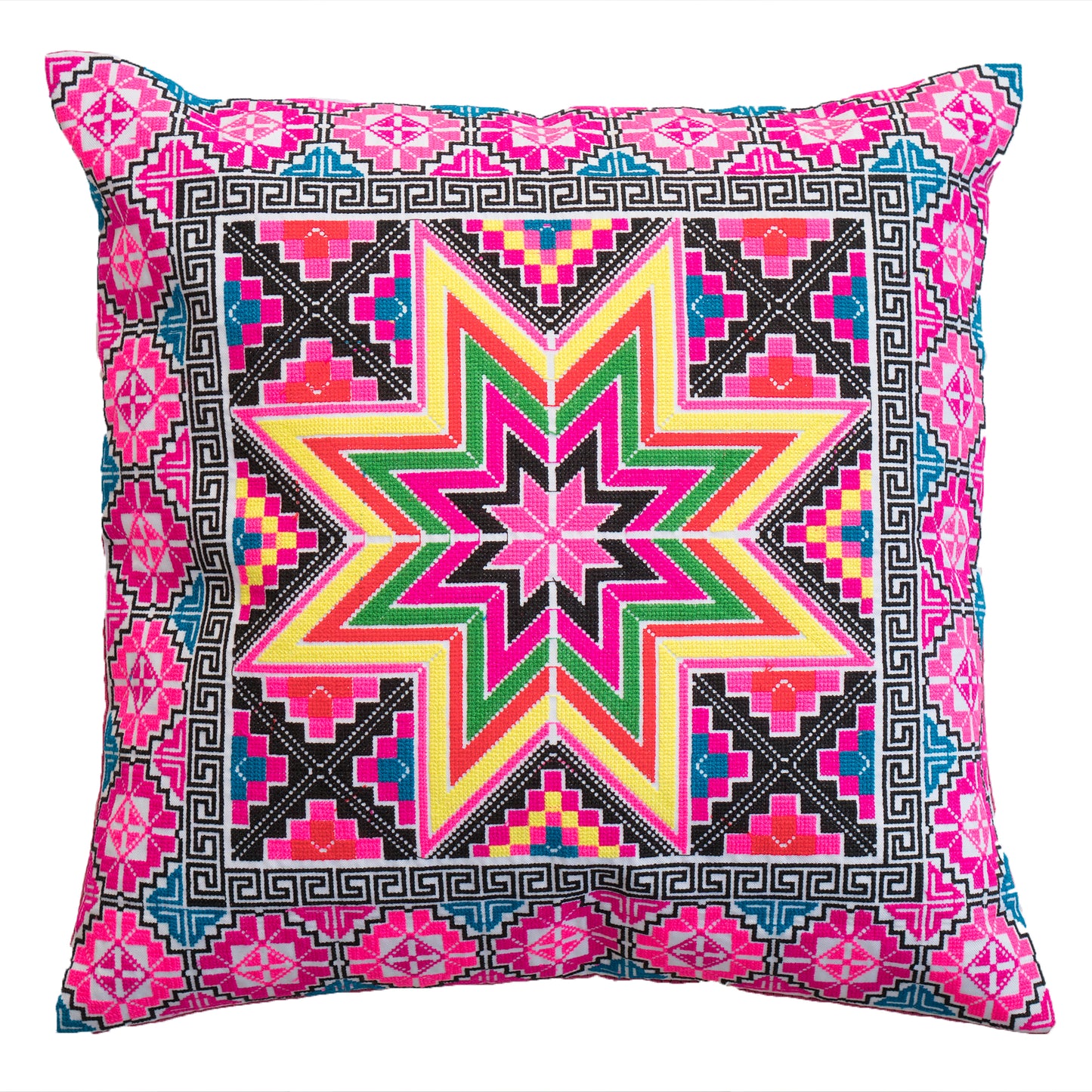 16x16 Hmong Tribe Embroidered Pillow Cases