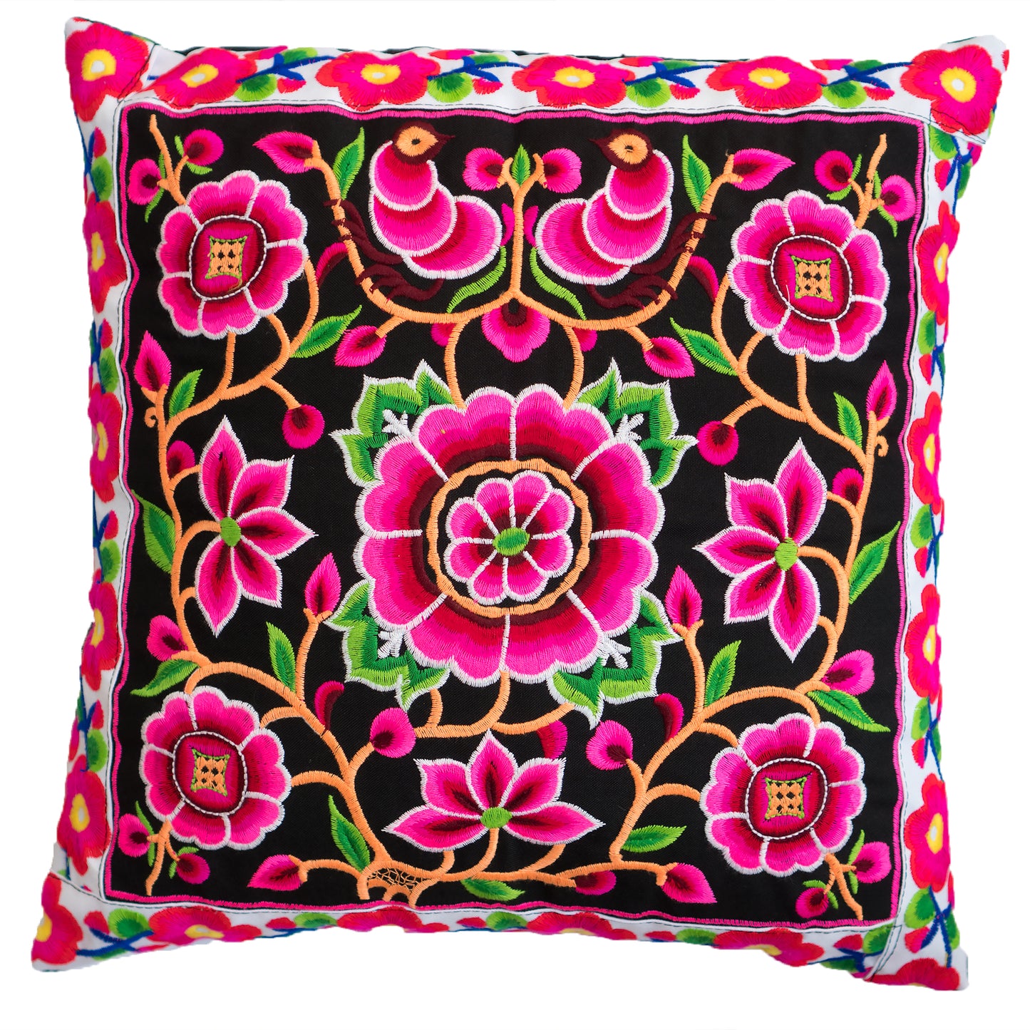 16x16 Hmong Tribe Embroidered Pillow Cases