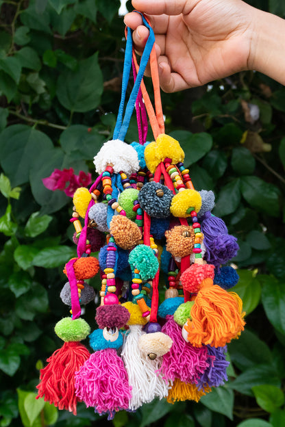 Colorful Cotton Pompom Tassel