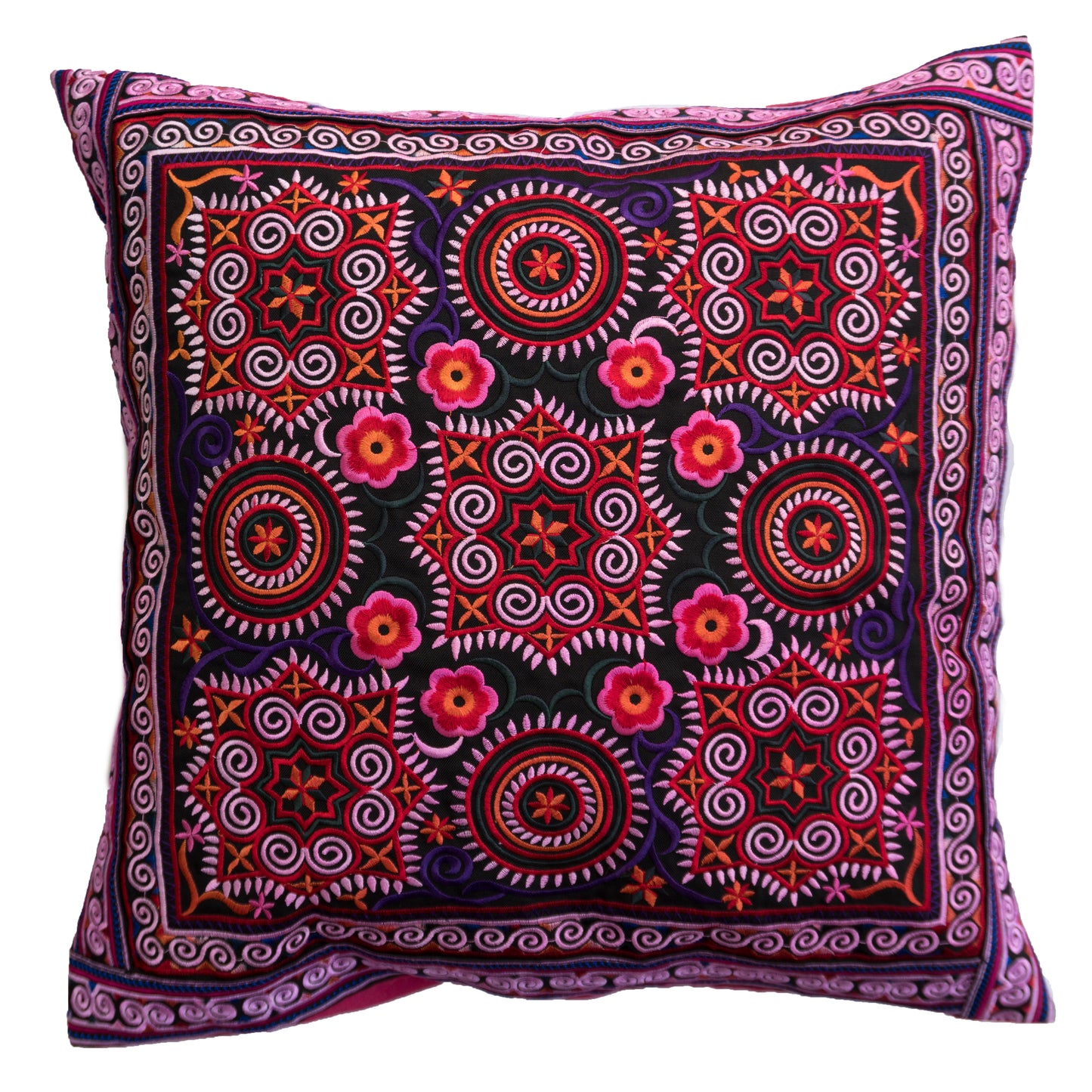 16x16 Hmong Tribe Embroidered Pillow Cases