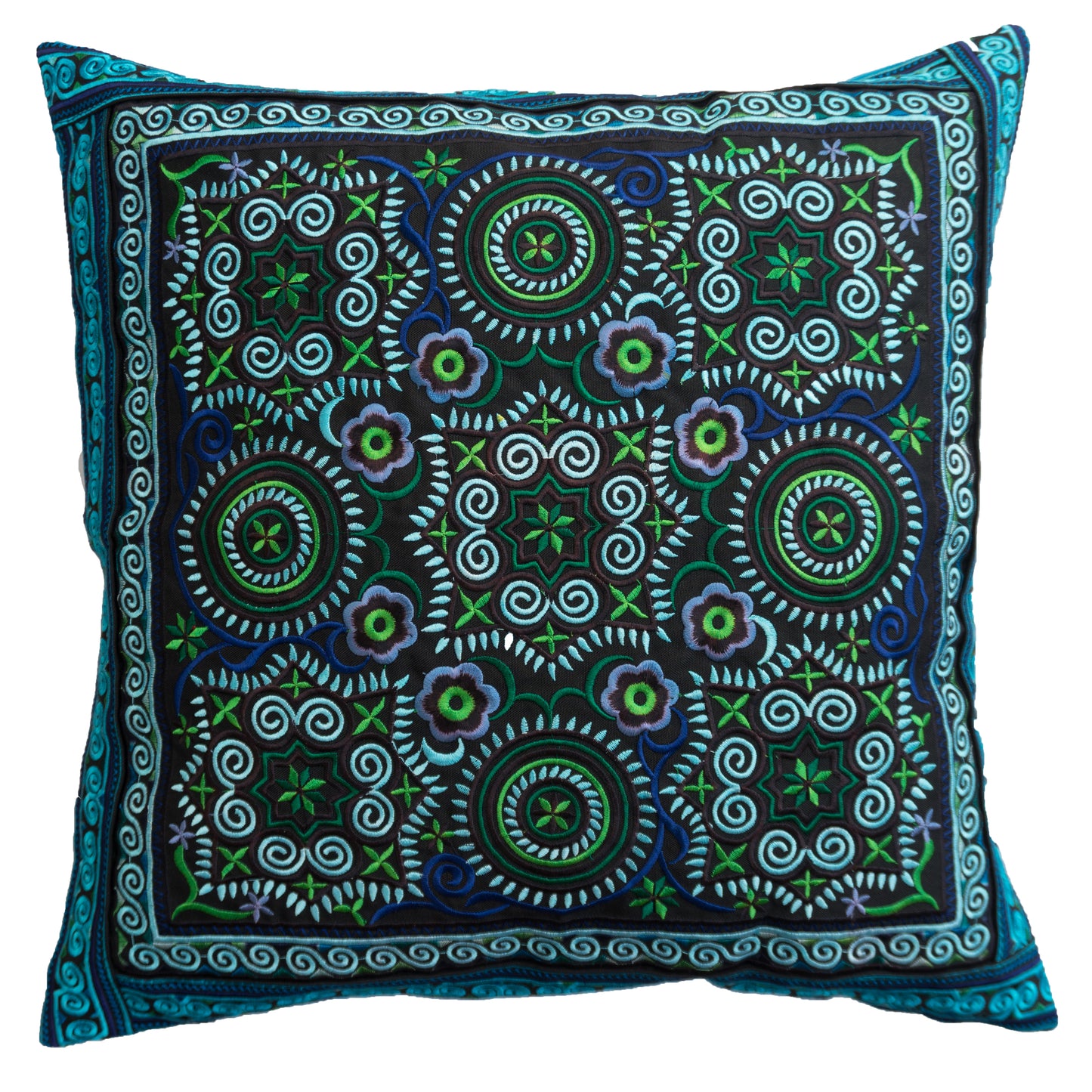 16x16 Hmong Tribe Embroidered Pillow Cases