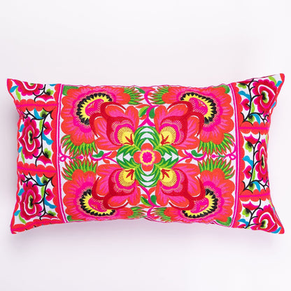 12x20 Hmong Tribe Embroidered Pillow Cases