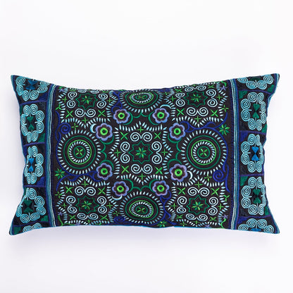 12x20 Hmong Tribe Embroidered Pillow Cases