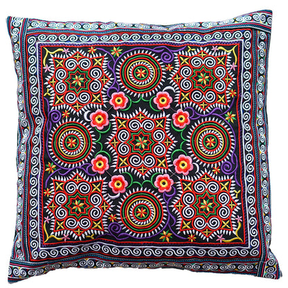 16x16 Hmong Tribe Embroidered Pillow Cases